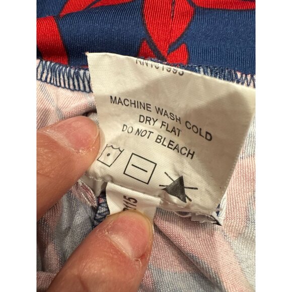 Mud Pie Harlow Navy Print Palazzo Pants - Picture 10 of 11